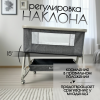 Купить Приставная детская кроватка Bubago Velina Lux BG 182-11 Серый для детей - фото товара